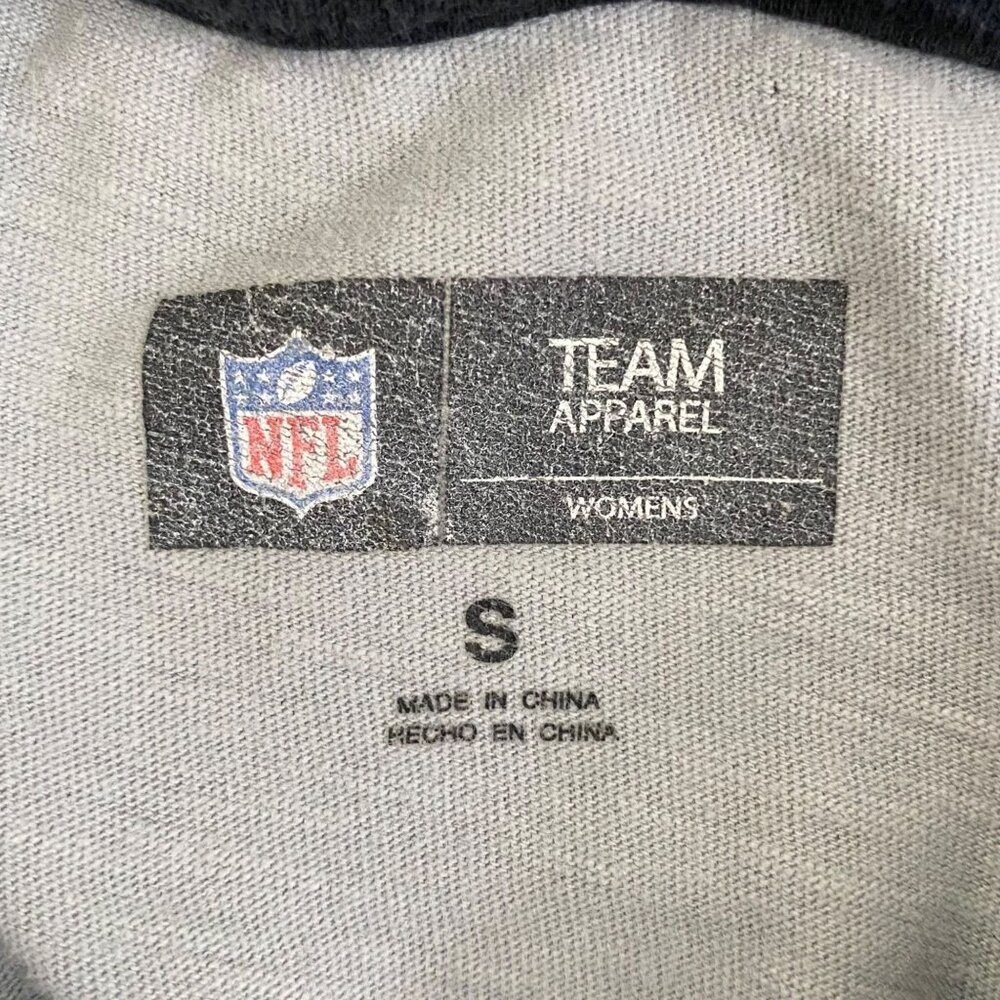 NFL Oakland Raiders Hoodie Women's Small Gray Black Pullover Football Sweatshirt - Picture 10 of 13